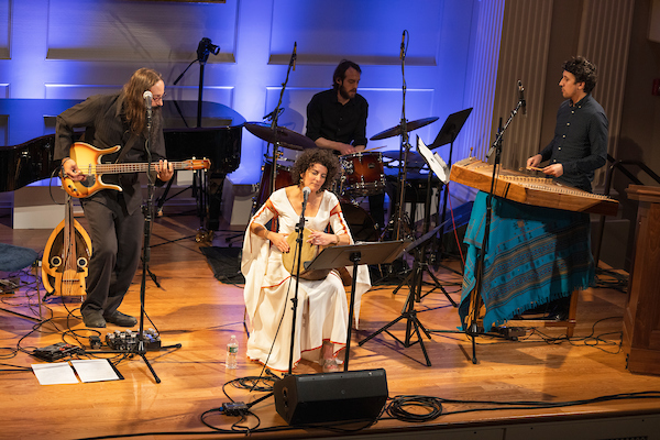 Galeet Dardashti and her band.