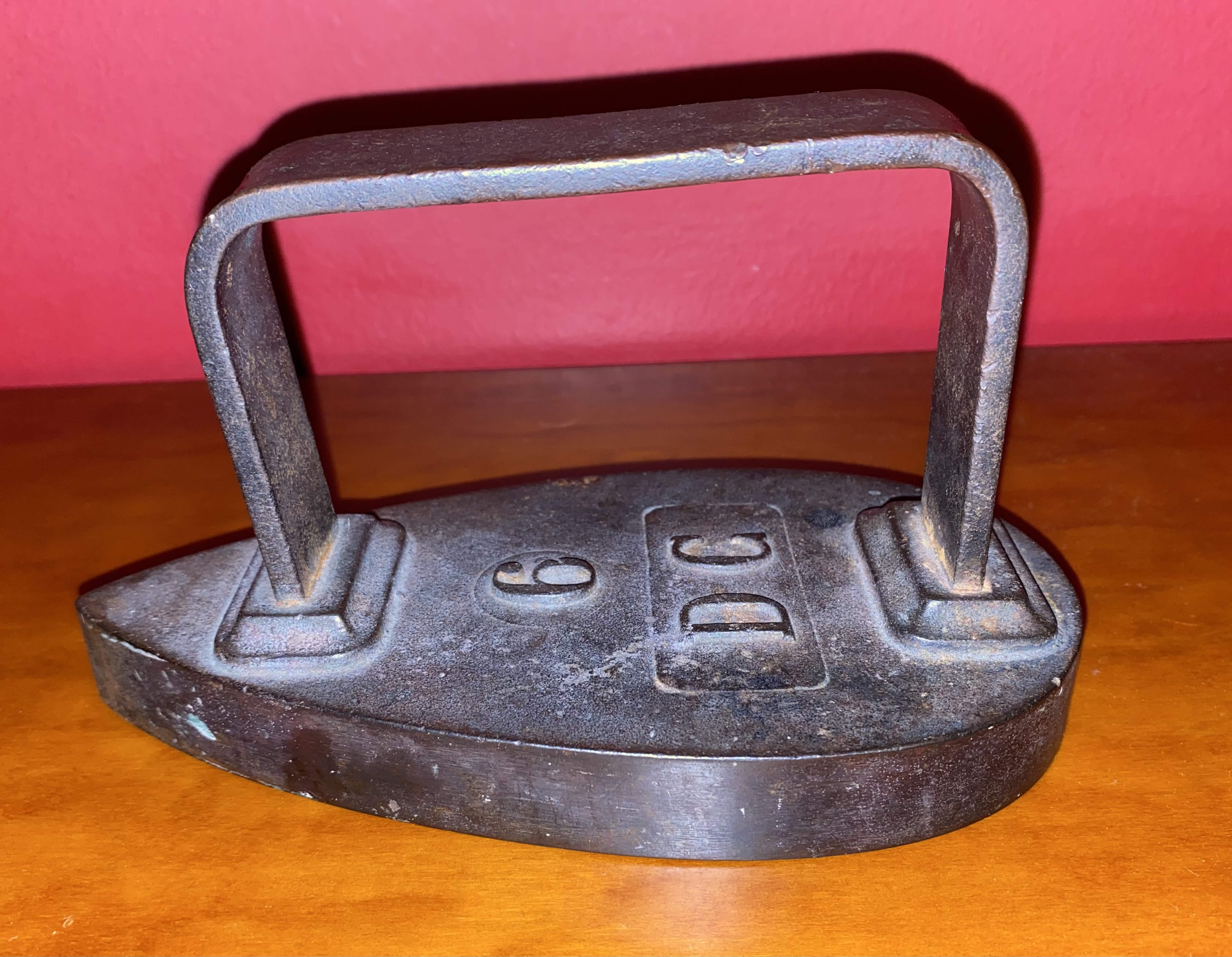 old-fashioned iron