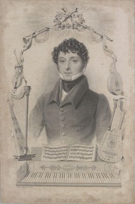 John Braham, Print ca.1801 by Thomas Wageman. V&A museum.