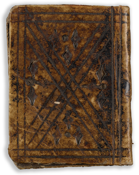 worn book cover