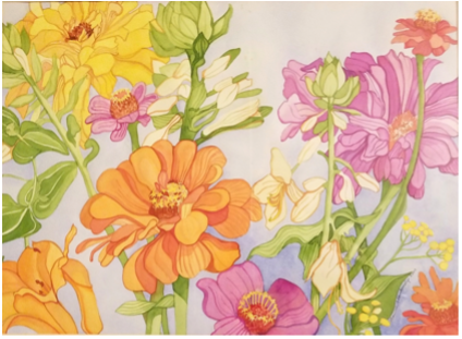 Floral painting