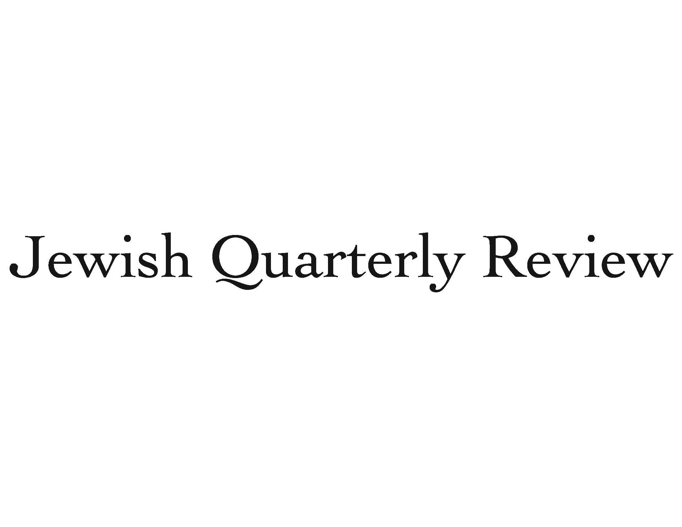 New Issue of the Jewish Quarterly Review: Fall 2018