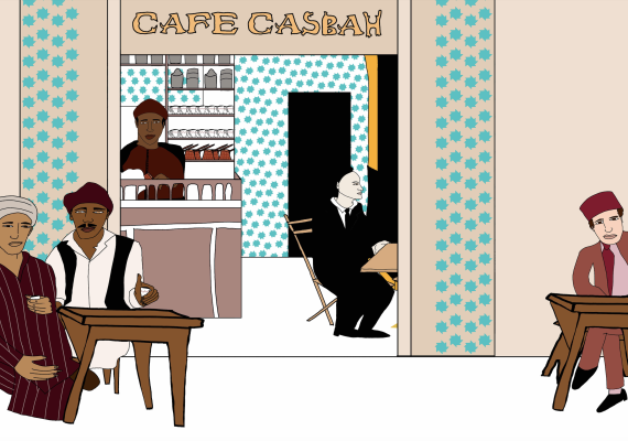 Figure 1: Zouj I - Café Casbah